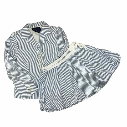 Ralph Lauren (A) Blue Toddler Size 4 Girl's 2PCDressy