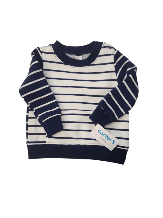 Carters (C) Stripe Infant Size 9 MO Sweatshirt