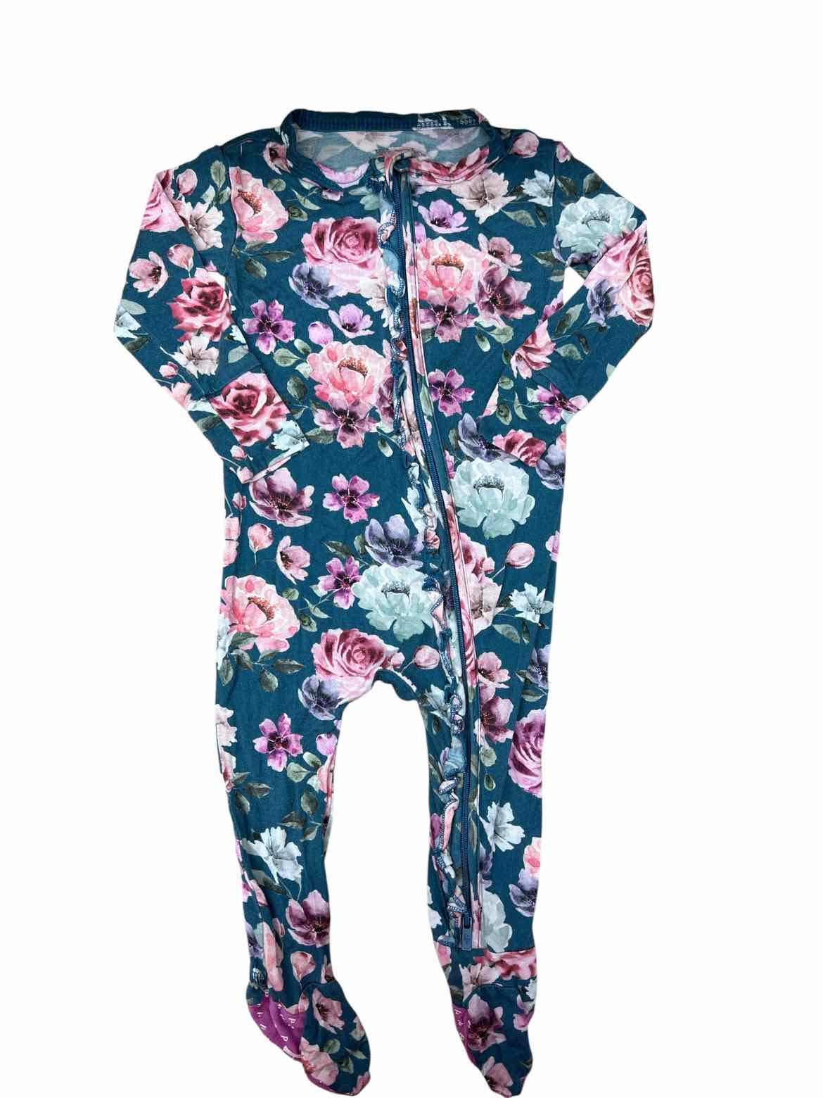 Posh Peanut (AA) Blue Infant Size 9-12 MO Girl's 1PCSleepwear