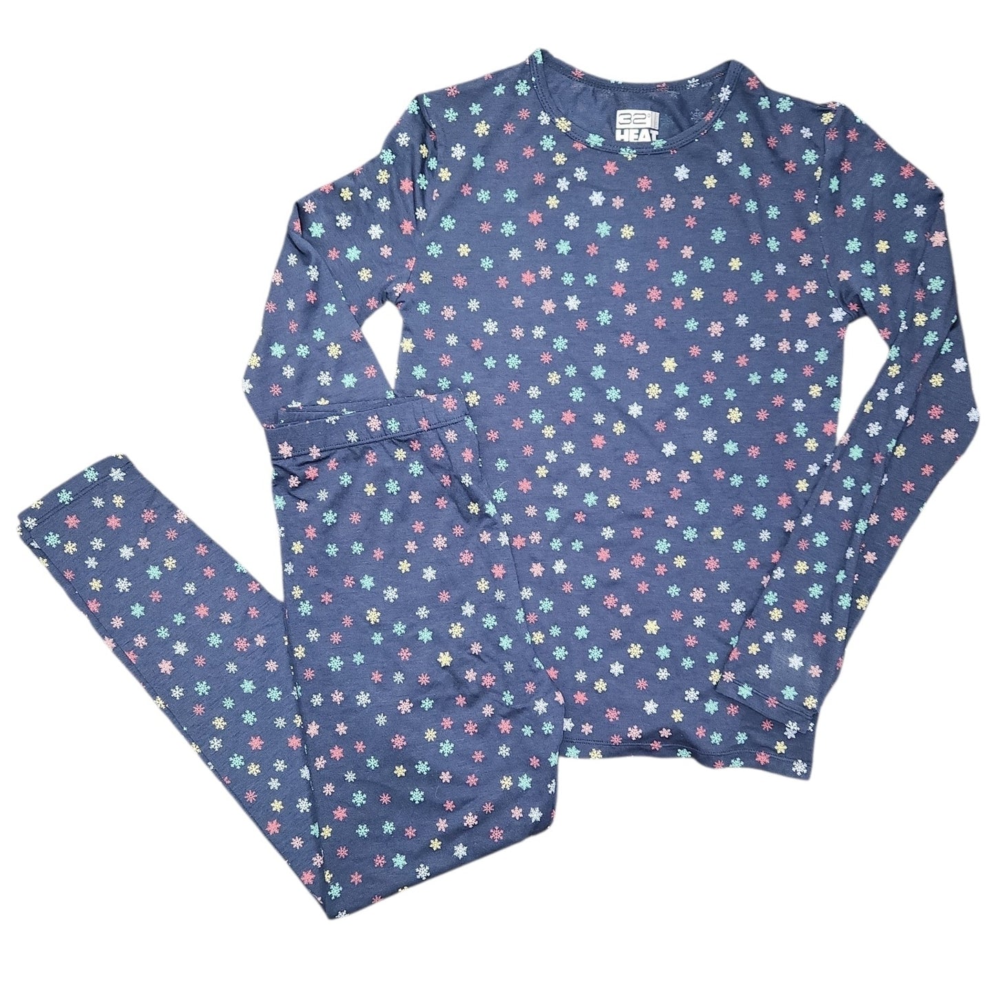 32 heat (C) Navy Youth Size 14 Girl's 2PCCasual
