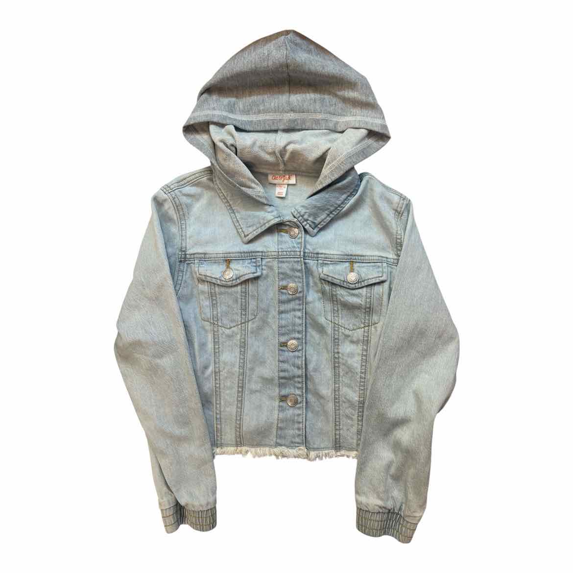 Cat and Jack (D) Blue Youth Size 10-12 Girl's Jacket Denim