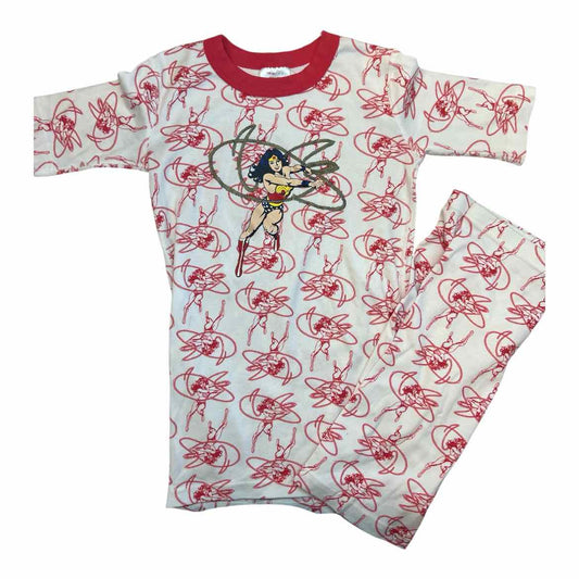 Hanna Andersson (A) White Youth Size 14 Girl's 2PCSleepwear