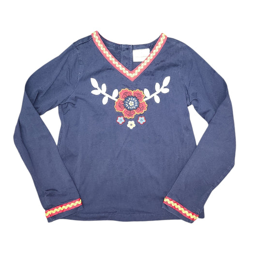 Hanna Andersson (A) Navy Youth Size 10 Girl's LSTop