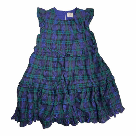 Crewcuts (B) Plaid Youth Size 7 Girl's CasualDress