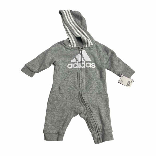 Adidas (B) Grey Infant Size 3 MO 1PC Casual