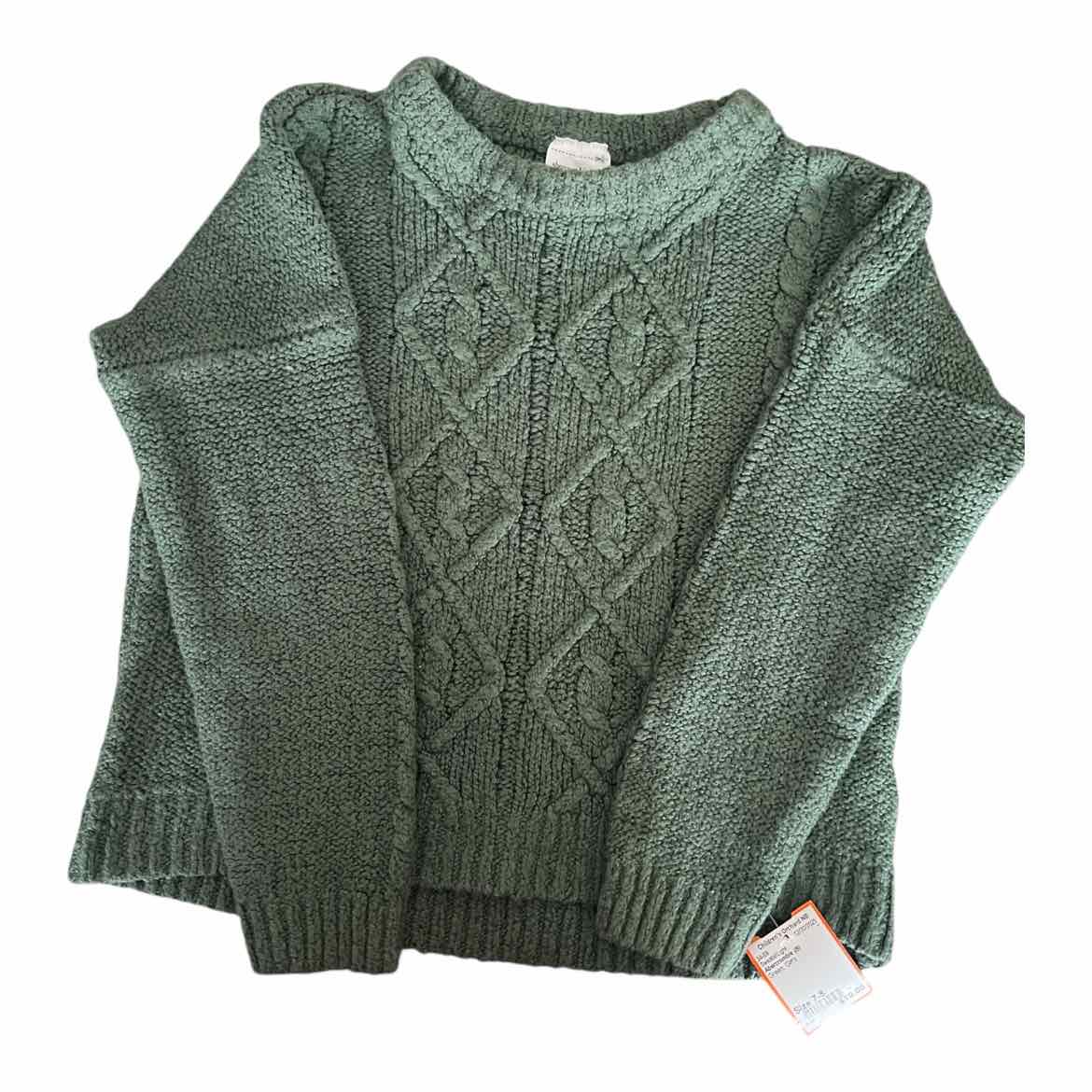 Abercrombie (B) Green Youth Size 7-8 Girl's SweaterLight