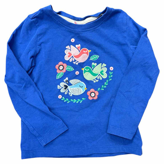 Hanna Andersson (A) Blue Toddler Size 4T Girl's LSTopBasic