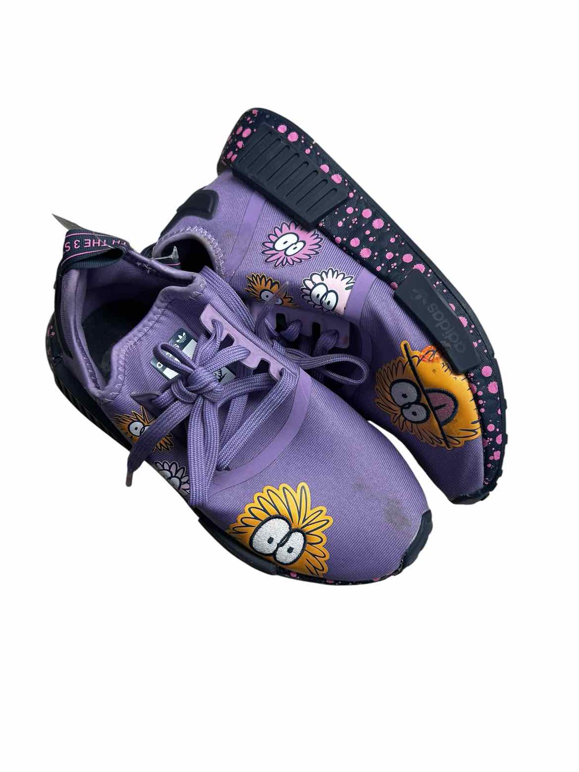 Adidas (B) Purple Youth Shoe Size 4 (Youth) Girl's Athletic Shoes
