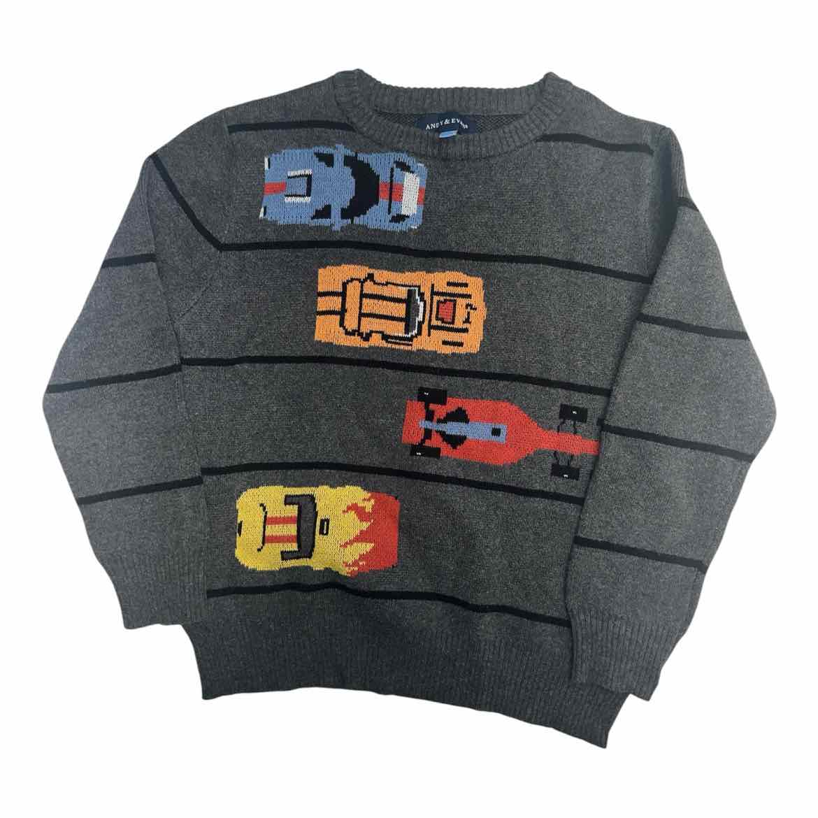 Andy & Evan (B) Charcoal Youth Size 6 Boy's SweaterHeavy