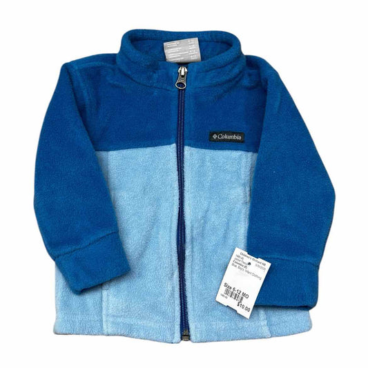 Columbia (B) Blue Infant Size 6-12 MO Boy's Jacket Fleece