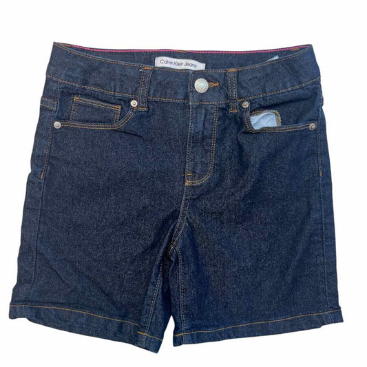 Calvin Klein (B) Blue Youth Size 10 Girl's ShortDenim