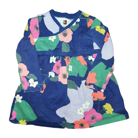 Tea Collection (A) Blue Infant Size 12-18 MO Girl's LSTop