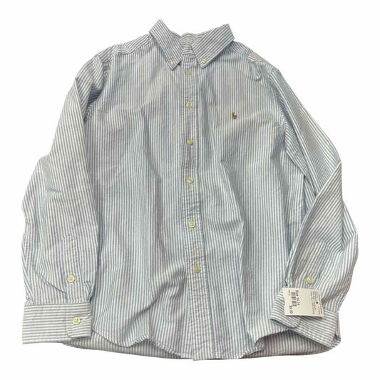 Polo Ralph Lauren (A) Stripe Youth Size 14-16 Boy's ButtondownLS