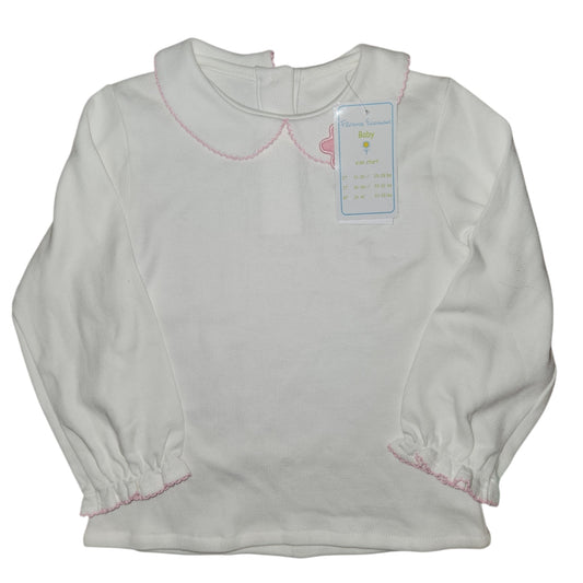 Florence Eiseman (A) White Toddler Size 3T Girl's LSTop