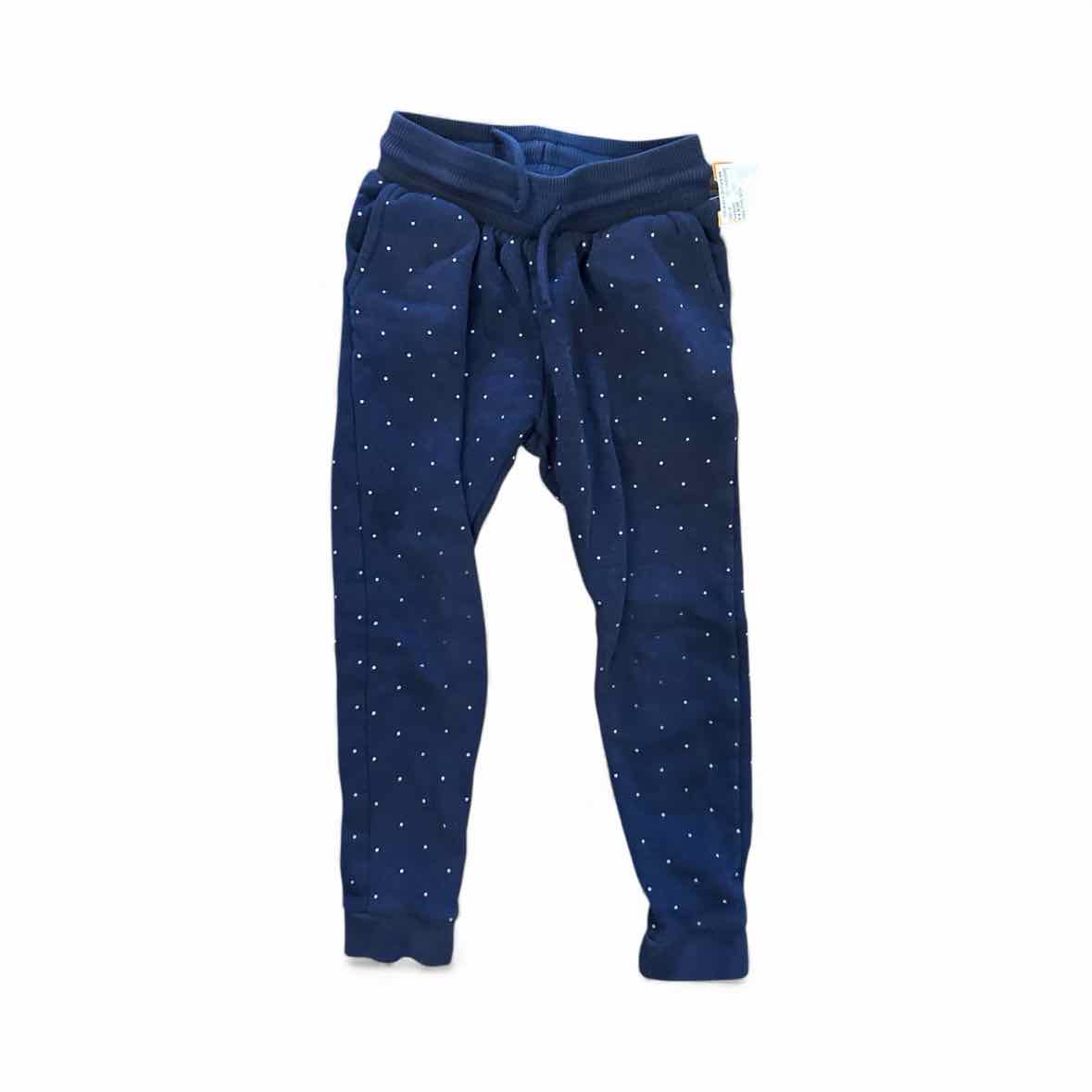 H & M (D) Navy Print Toddler Size 3-4 Sweatpant
