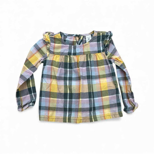 Carters (C) Plaid Toddler Size 3T LSTop