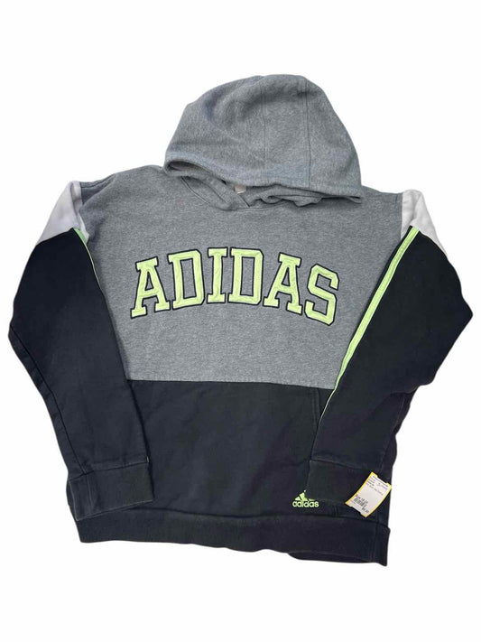 Adidas (B) Grey Youth Size 18-20 Boy's Sweatshirt