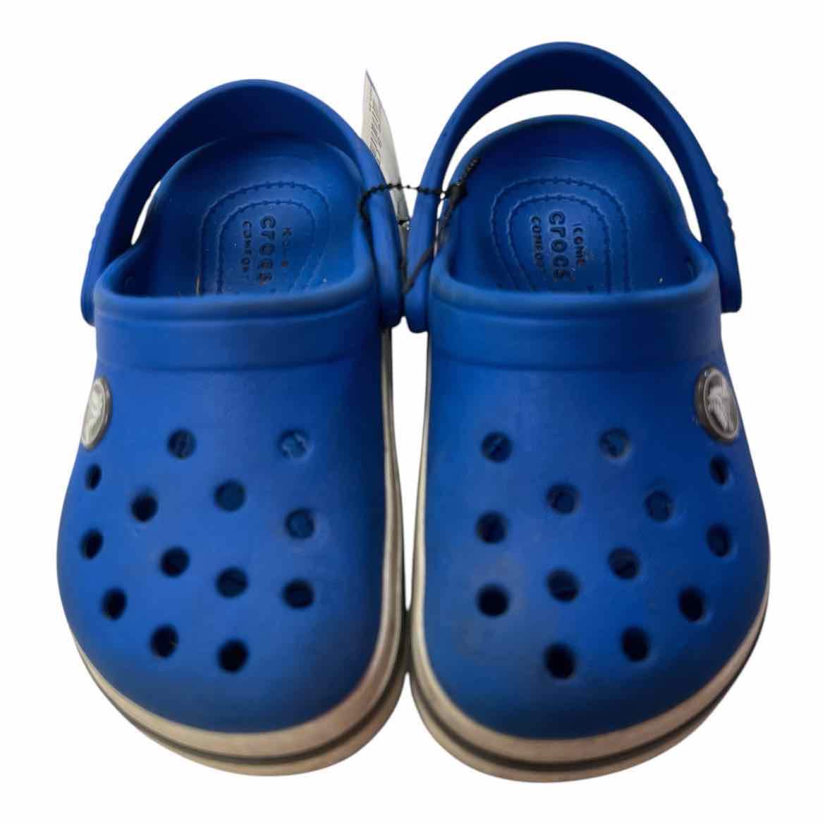 Crocs (B) Blue Toddler Shoe Size 8 (Toddler) Boy's Casual Shoes