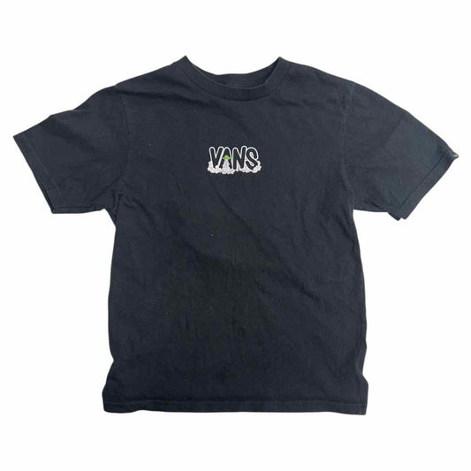 Vans (B) Black Youth Size 8-10 Boy's SSTopBasic