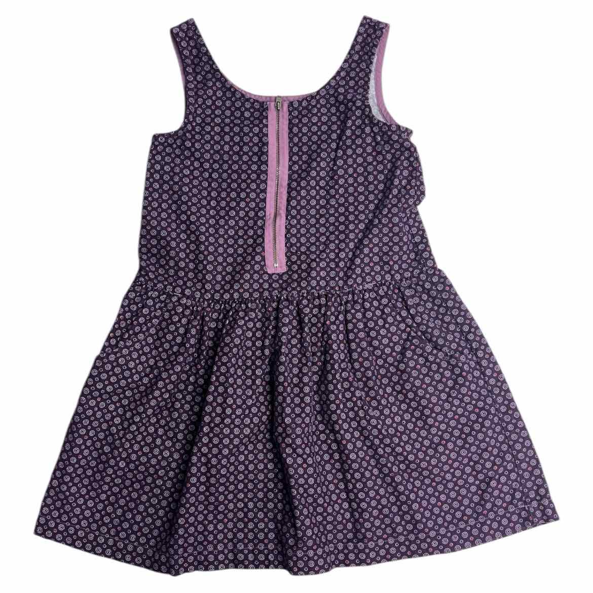 Tea Collection (A) Purple Youth Size 8 Girl's CasualDress
