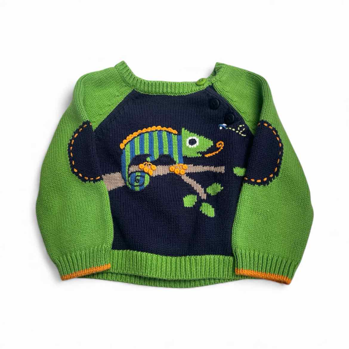 C Brand Green Infant Size 6 MO SweaterLight