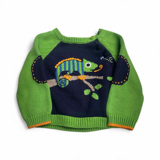 C Brand Green Infant Size 6 MO SweaterLight