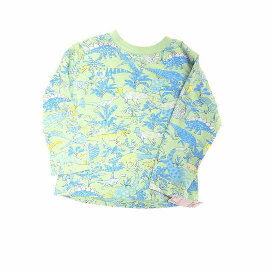 Gap (B) Green Print Infant Size 18-24 MO Boy's LSTopBasic