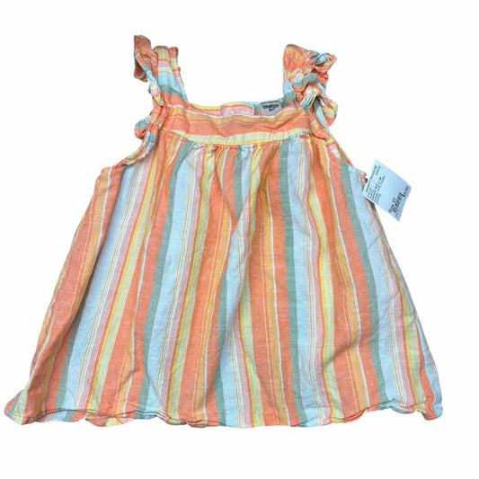 OshKosh BGosh (B) Orange Toddler Size 5T Girl's TankTop