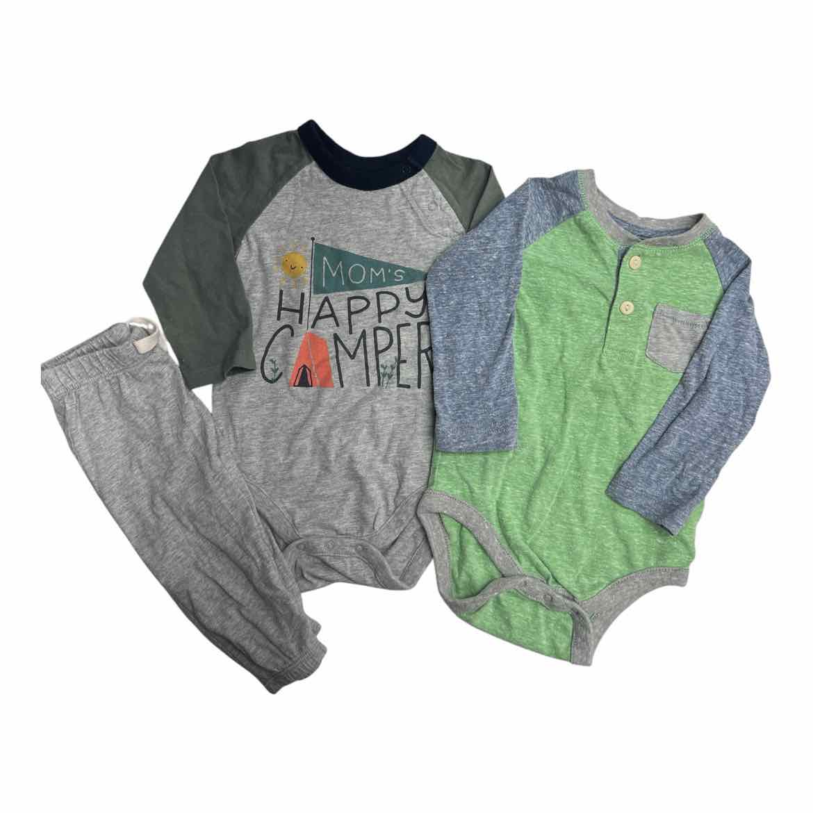 Gap (B) Grey Infant Size 6-12 MO Boy's 3PC Casual