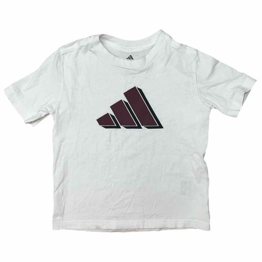 Adidas (B) White Toddler Size 4 Boy's SSTopBasic