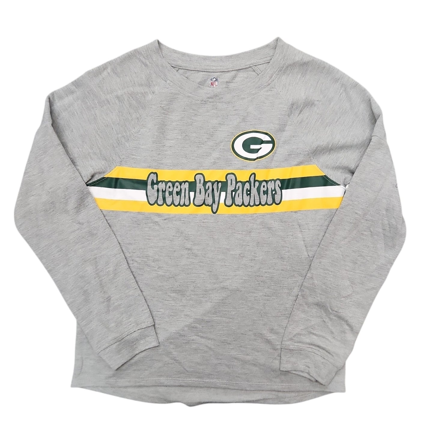 NFL (B) Grey Youth Size 14 Girl's LSTopBasic