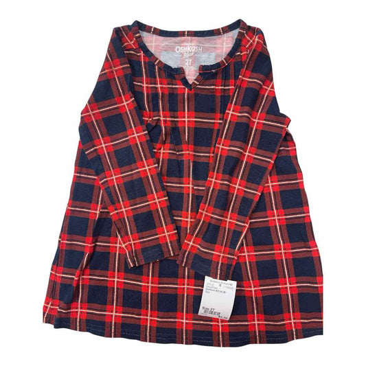 OshKosh BGosh (B) Red Toddler Size 2T CasualDress