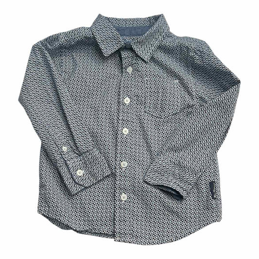 C Brand Blue Toddler Size 2T ButtondownLS