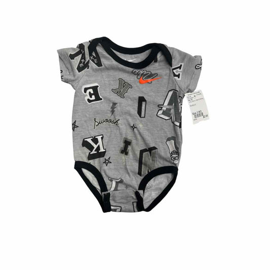 Nike (B) Grey Infant Size 3 MO Boy's SSTopBasic