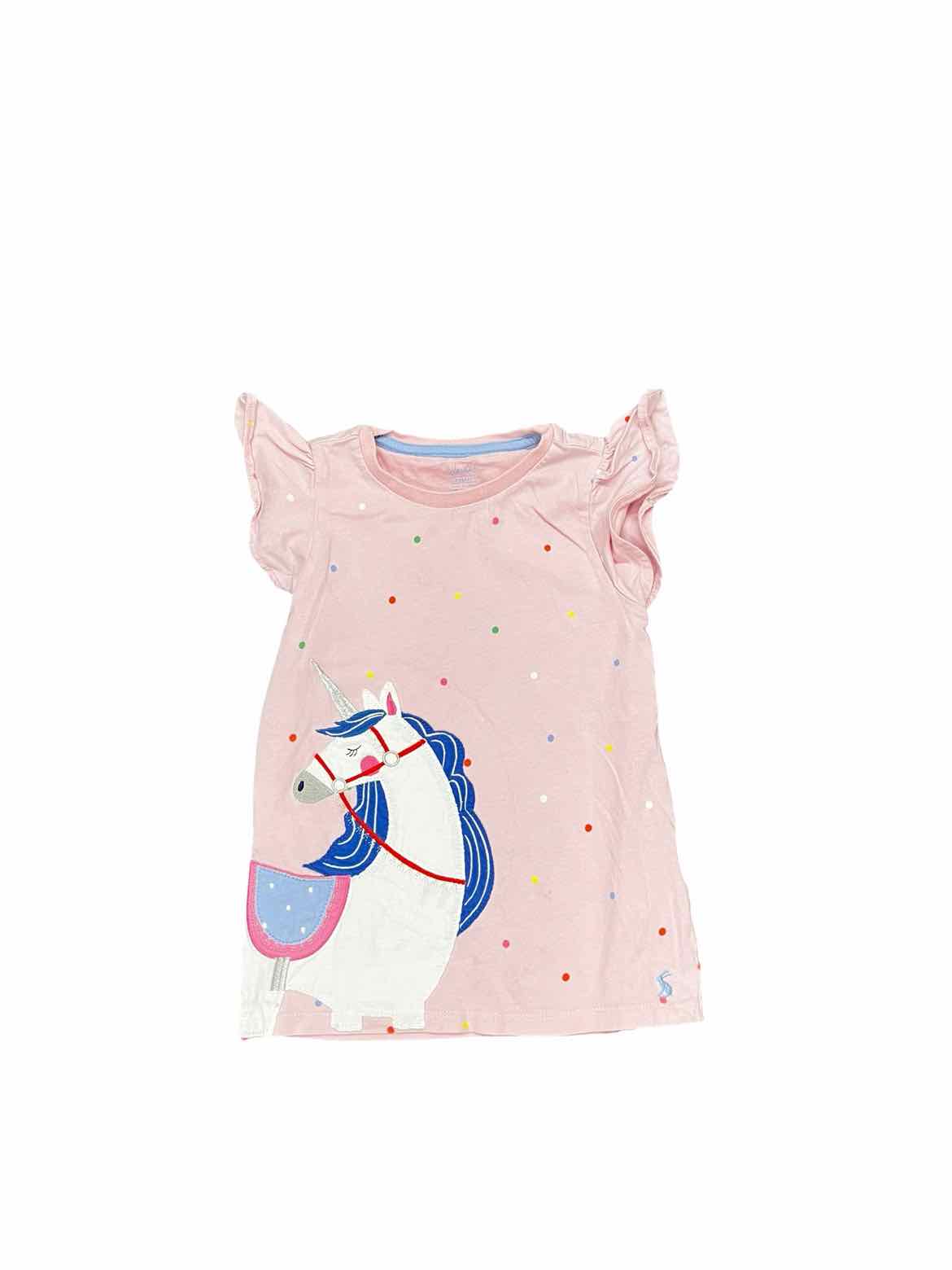Joules (B) Pink Youth Size 7 Girl's SSTopBasic
