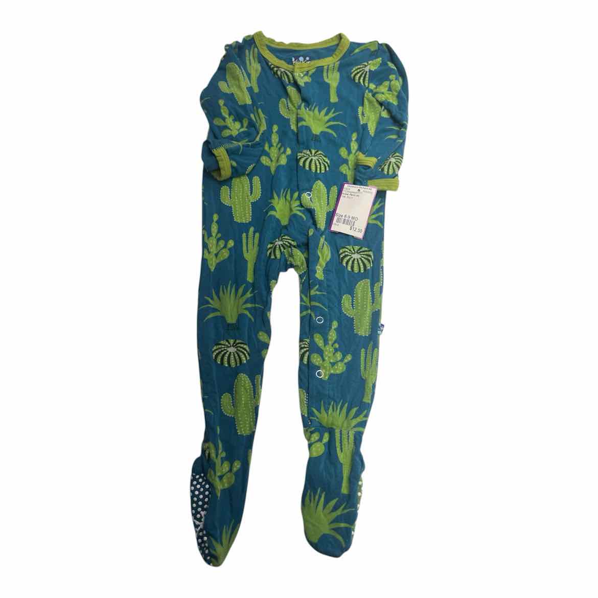 Kickee Pants (A) Teal Infant Size 6-9 MO 1PCSleepwear