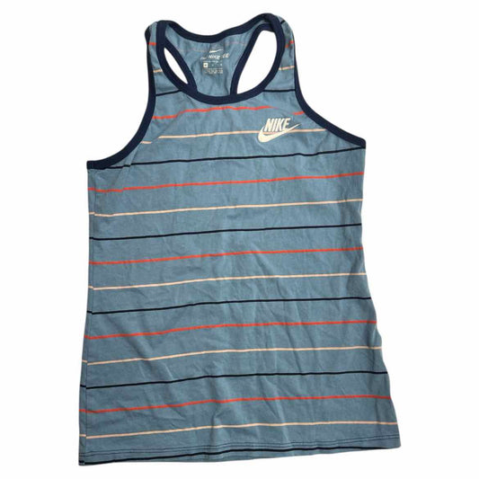 Nike (B) Blue Youth Size 10-12 Girl's TankTopBasic