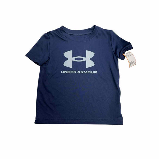 Under Armour (B) Navy Toddler Size 2T Boy's AthleticTopSS