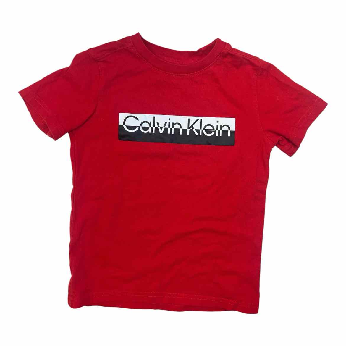 Calvin Klein (B) Red Youth Size 6 Boy's SSTopBasic