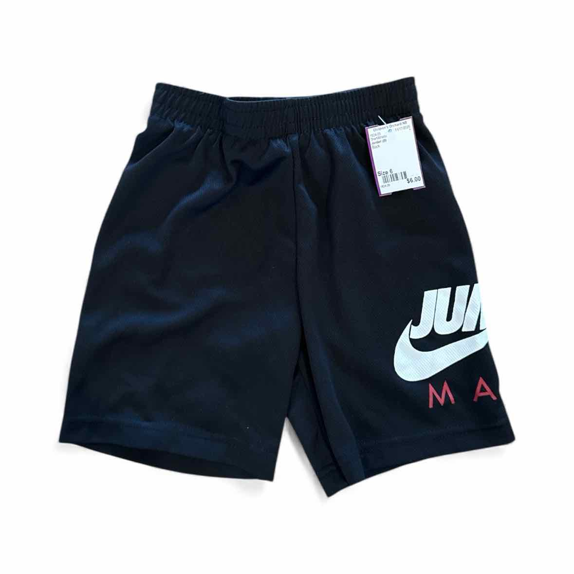 Jordan (B) Black Youth Size 6 ShortAthletic