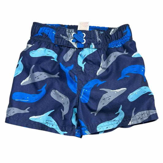 Cat and Jack (D) Black Infant Size 18 MO SwimTrunks