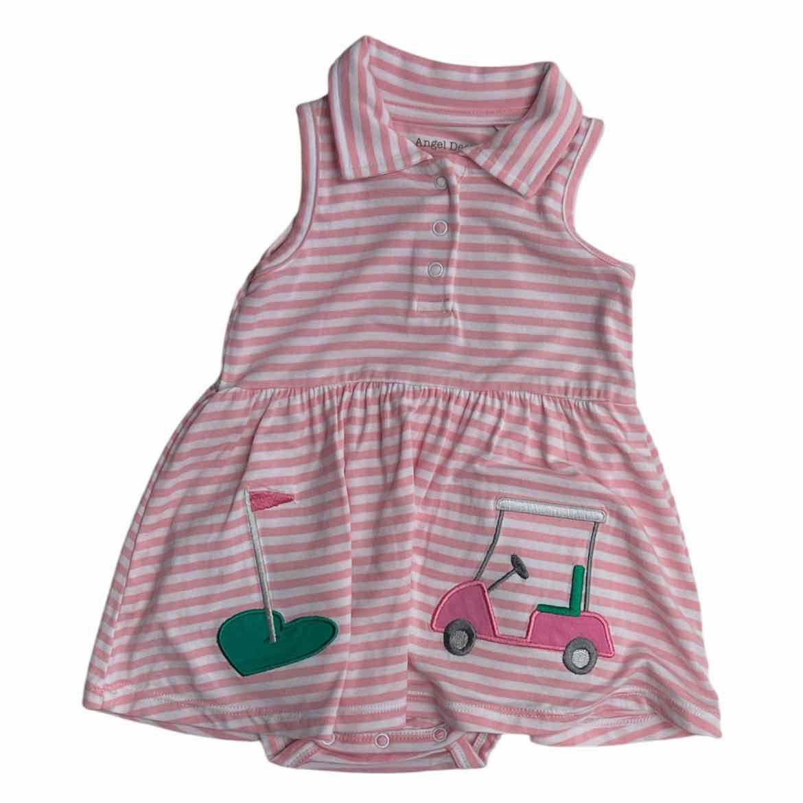 Angel Dear (AA) Pink Infant Size 3-6 MO Girl's CasualDress