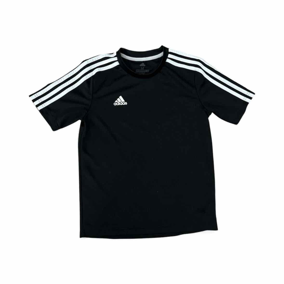 Adidas (B) Black Youth Size 10-12 AthleticTopSS