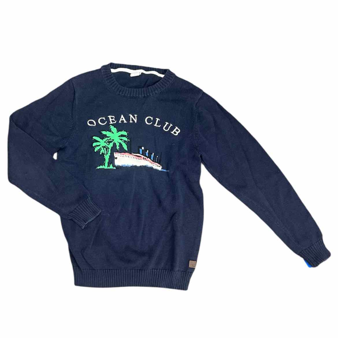 Janie and Jack (A) Navy Youth Size 8 Boy's SweaterLight