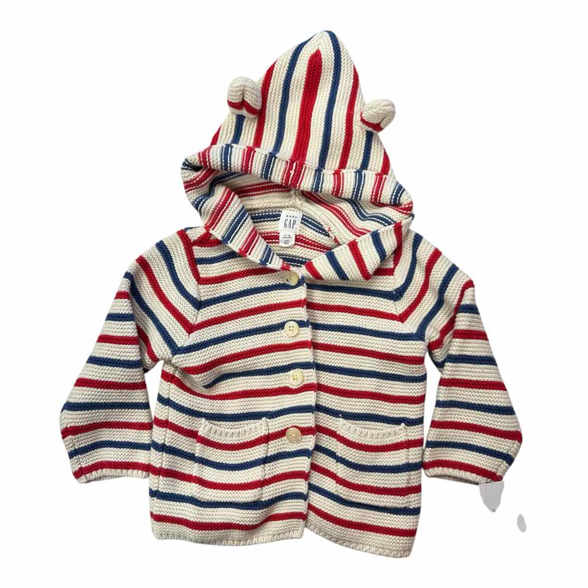Gap (B) Stripe Infant Size 12-18 MO Girl's SweaterHeavy