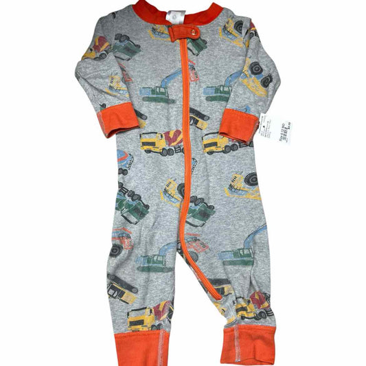 Hanna Andersson (A) Grey print Infant Size 6-12 MO Boy's 1PCSleepwear