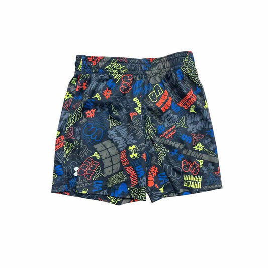 Under Armour (B) Black Toddler Size 2T Boy's ShortAthletic