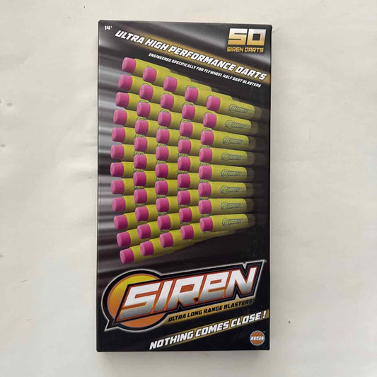 SIREN Blasters High Performance Half-Dart Refill for BLINK Flywheel Blasted 50pc