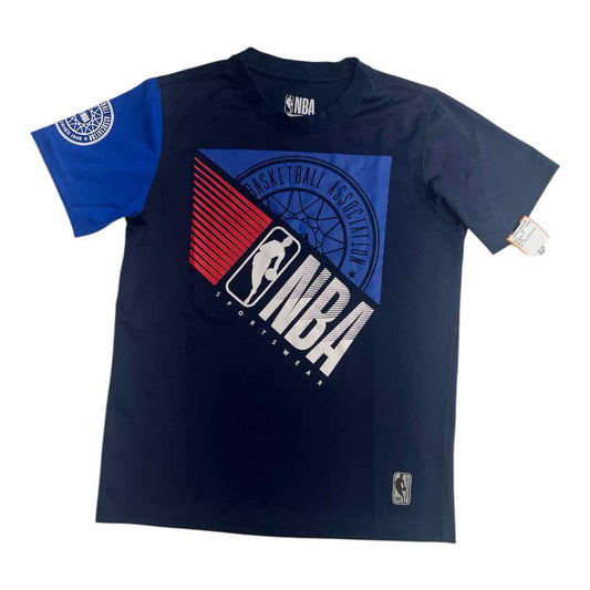 NBA (B) Navy Youth Size 10-12 Girl's SSTopBasic