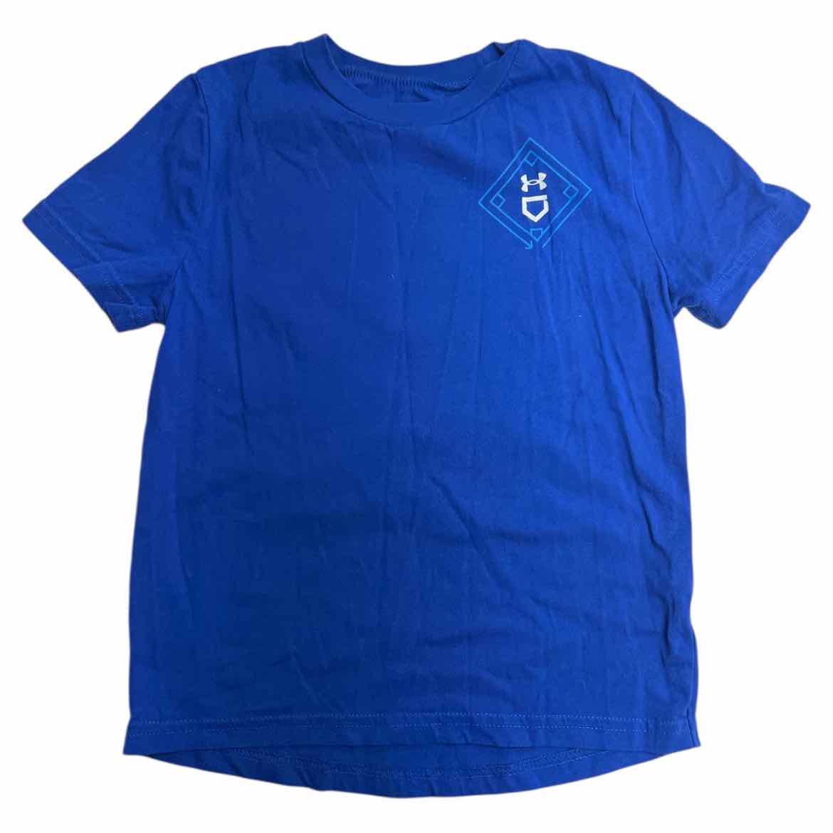 Under Armour (B) Blue Youth Size 7 Boy's SSTopBasic